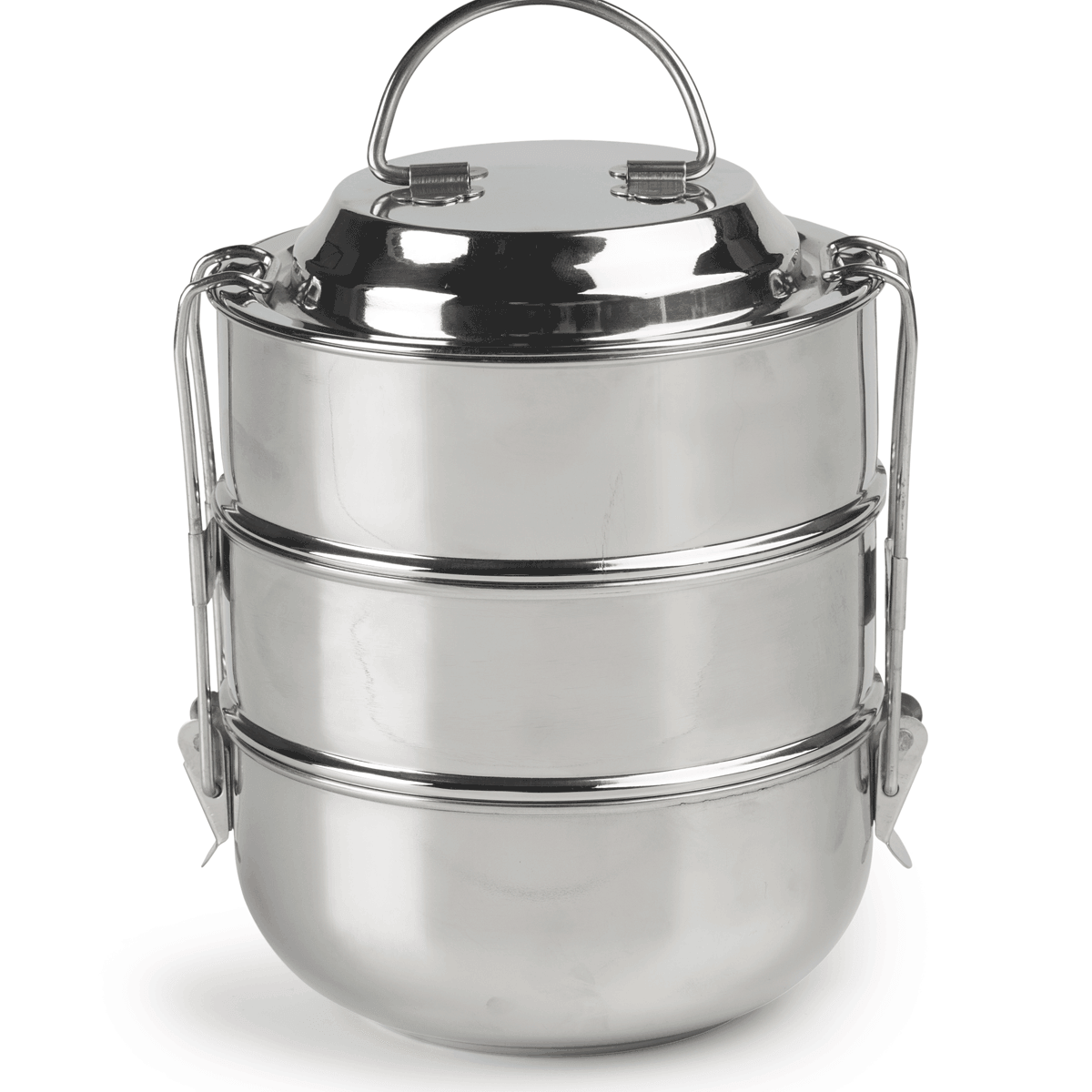Raja Domed 3-Tier Tiffin Lunch Box